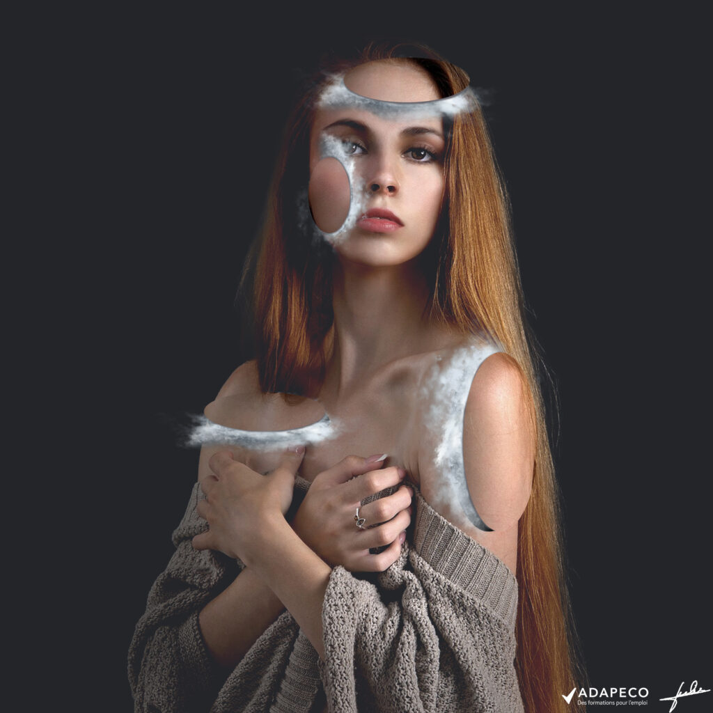 Découpe visage