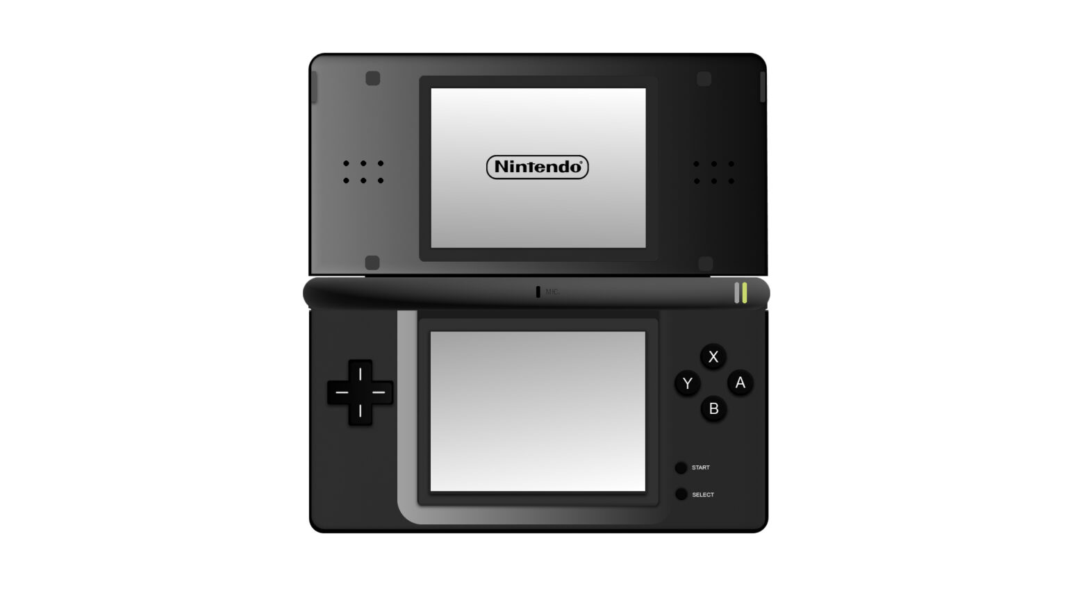 Nintendo DS Lite en 3D