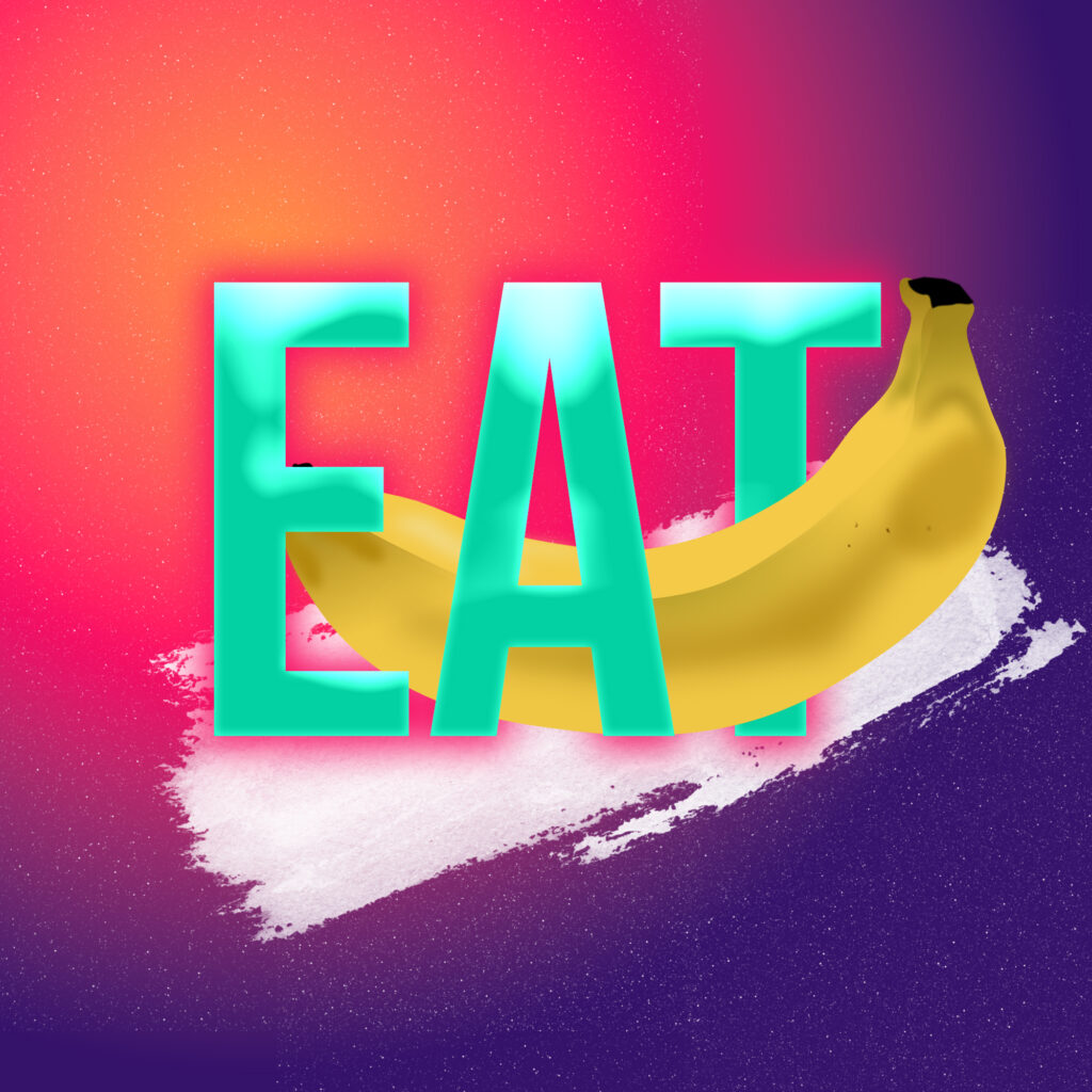 Effet Texte Eat