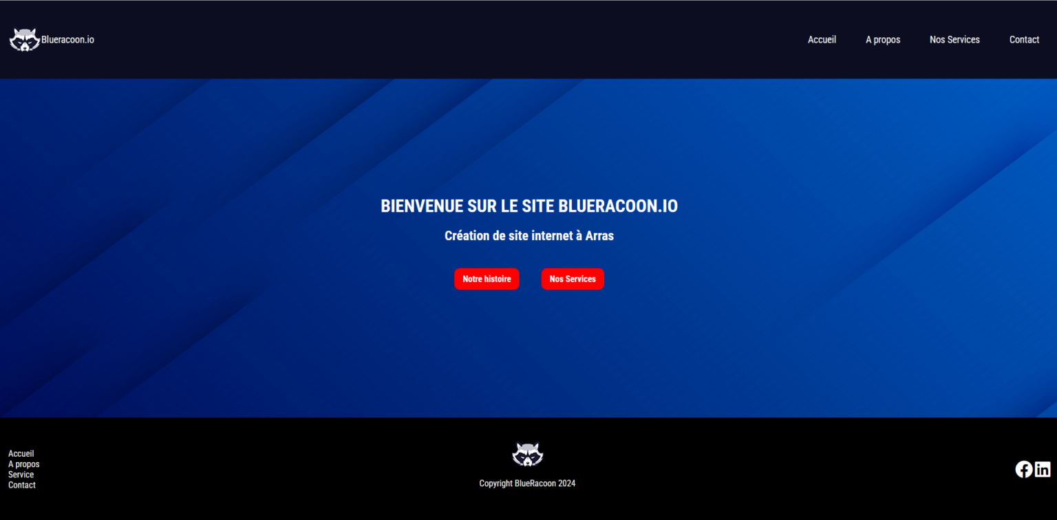 Site en code html/css