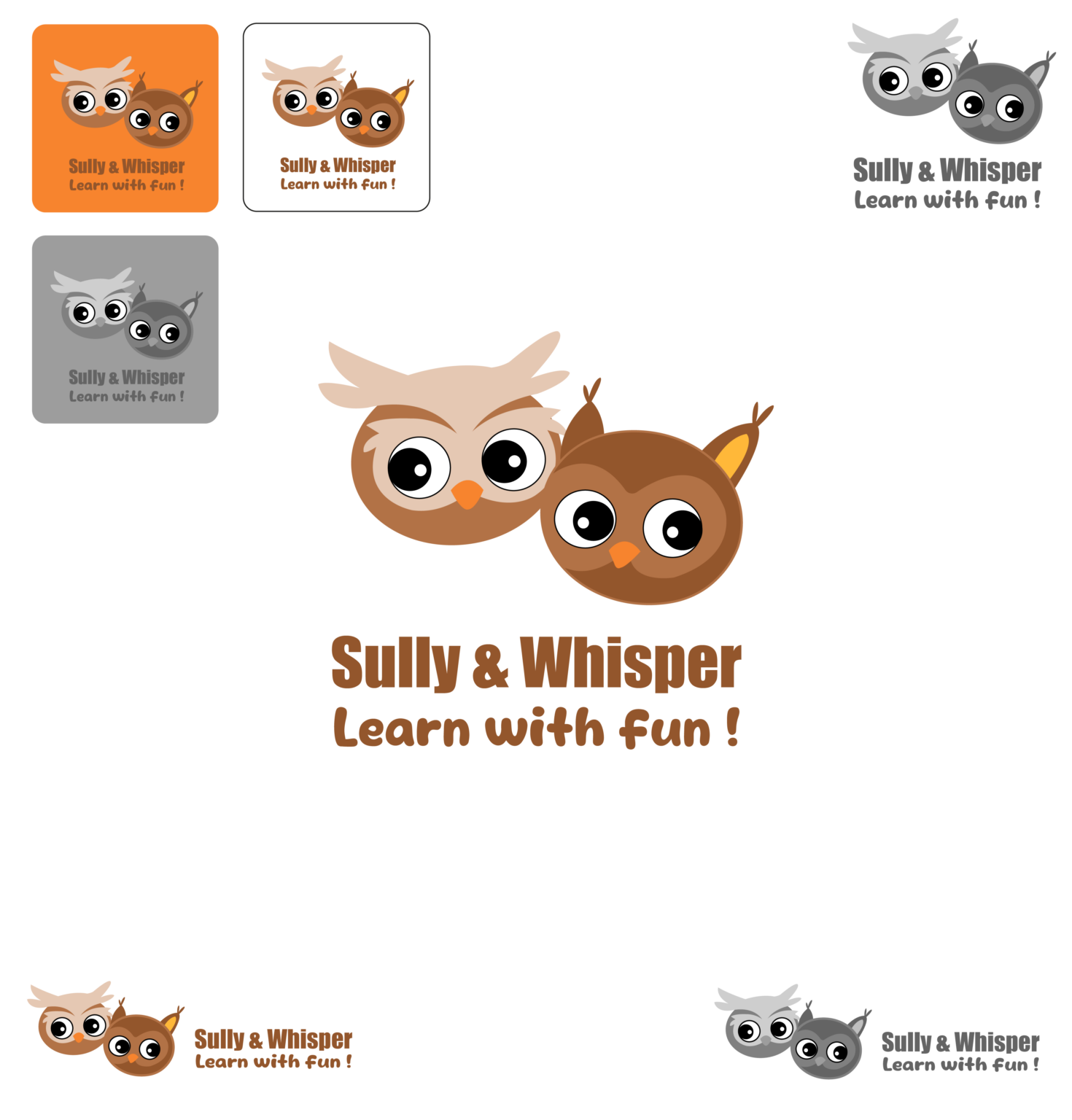 Logo Sully & Whisper, une application pour enfants