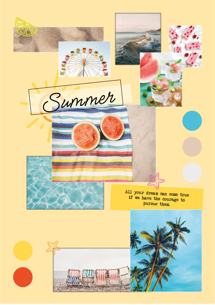 moodboard summer