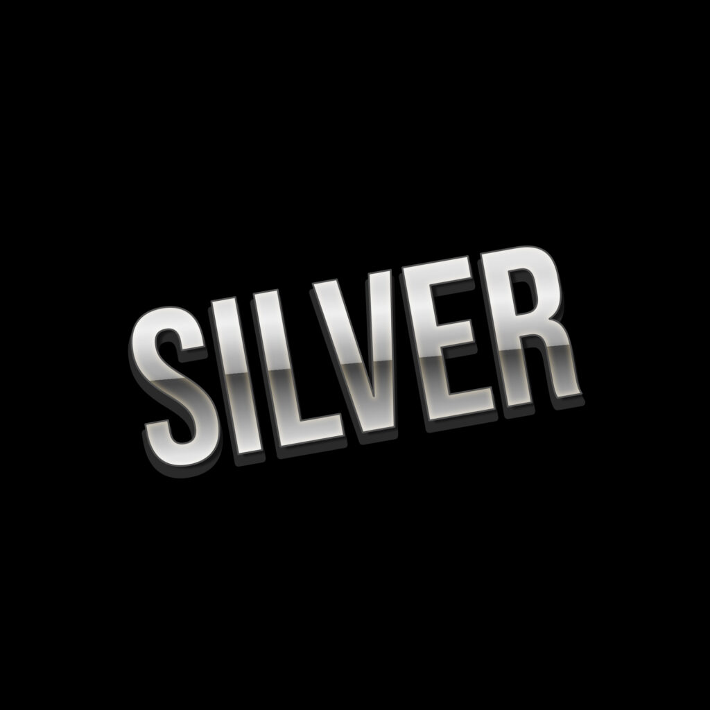 Effet Texte Silver