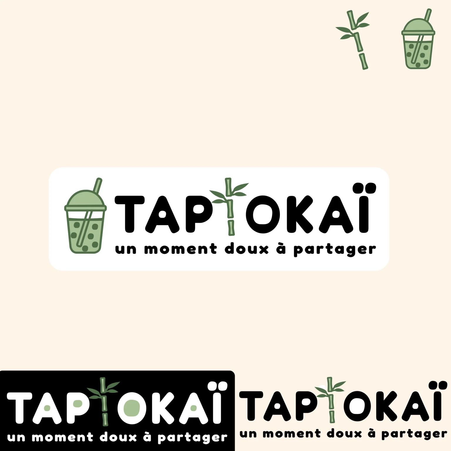 Branding logo Tapiokaï